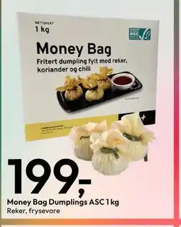 Gigaboks Money Bag Dumplings ASC tilbud