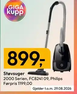 Gigaboks Støvsuger tilbud