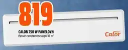 Obs Bygg CALOR 750 W PANELOVN tilbud