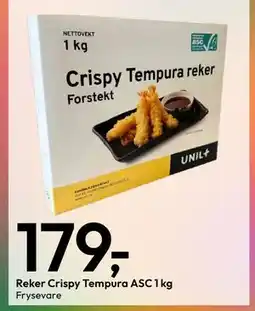 Gigaboks Reker Crispy Tempura ASC tilbud