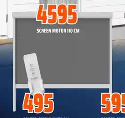Obs Bygg SCREEN MOTOR 110 CM tilbud