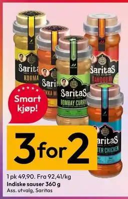 Gigaboks Indiske sauser tilbud