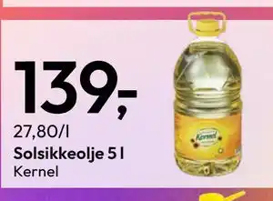 Gigaboks Solsikkeolje 5 l tilbud