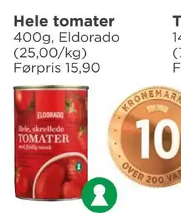 Meny Hele tomater tilbud