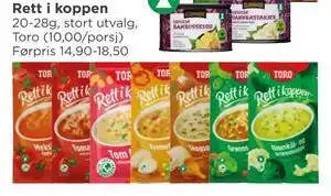 Meny Rett i koppen tilbud