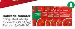 Meny Hakkede tomater tilbud