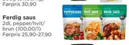 Meny Ferdig saus tilbud