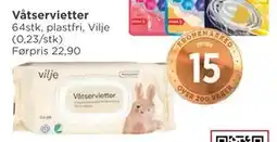 Meny Våtservietter tilbud