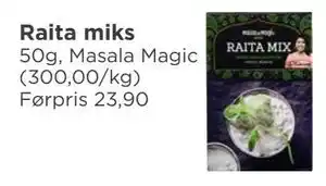 Meny Raita miks tilbud