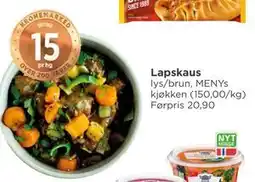 Meny Lapskaus tilbud