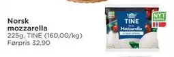 Meny Norsk mozzarella tilbud