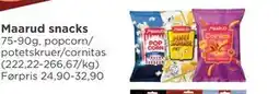 Meny Maarud snacks tilbud