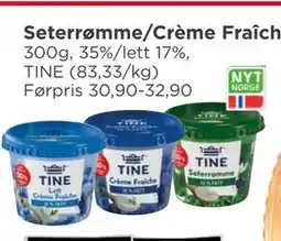 Meny Seterrømme/Crème Fraîche tilbud