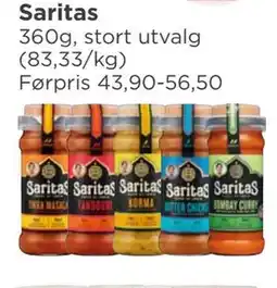 Meny Saritas tilbud