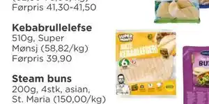 Meny Kebabrullelefse tilbud