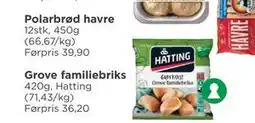 Meny Grove familiebriks tilbud