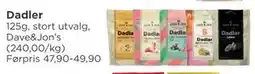Meny Dadler tilbud