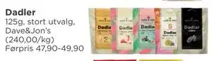 Meny Dadler tilbud