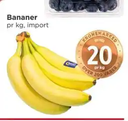 Meny Bananer tilbud