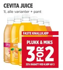 Meny CEVITA JUICE tilbud