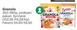 Meny Granola tilbud