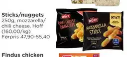 Meny Sticks/nuggets tilbud