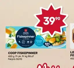 Matkroken COOP FISKEPINNER tilbud