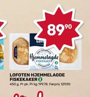 Matkroken LOFOTEN HJEMMELAGDE FISKEKAKER tilbud