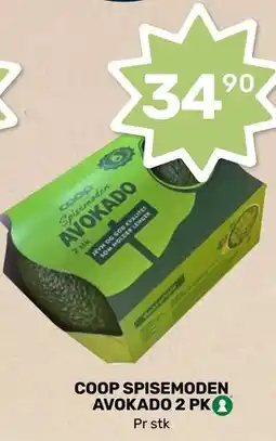 Matkroken COOP SPISEMODEN AVOKADO 2 PK tilbud