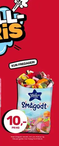 Matkroken Nidar Smågodt tilbud