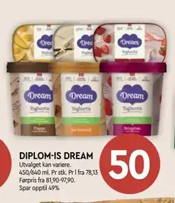 Coop Mega DIPLOM-IS DREAM tilbud