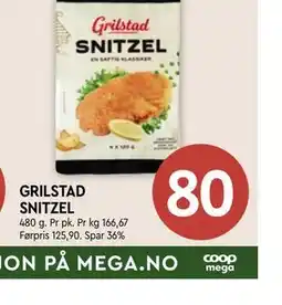 Coop Mega GRILSTAD SNITZEL tilbud