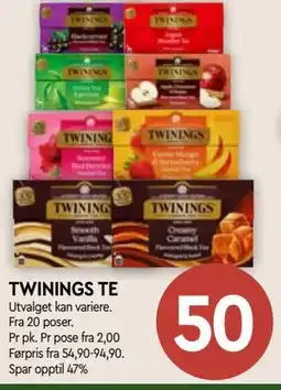 Coop Mega TWININGS TE tilbud