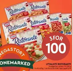 Coop Mega UTVALGTE RISTORANTE tilbud