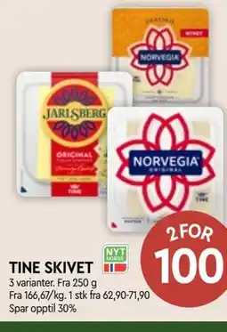 Coop Mega TINE SKIVET tilbud