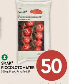 Coop Mega SMAK* PICCOLOTOMATER tilbud