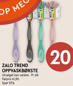 Coop Mega ZALO TREND OPPVASKBØRSTE tilbud