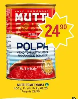Coop Prix MUTTI TOMAT KNUST tilbud