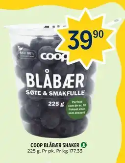 Coop Prix COOP BLÅBÆR SHAKER tilbud