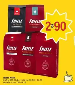 Coop Prix FRIELE KAFFE tilbud