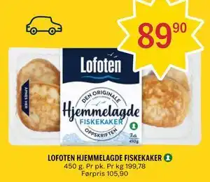 Coop Prix LOFOTEN HJEMMELAGDE FISKEKAKER tilbud