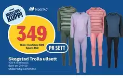 Coop Obs Skogstad Trolla ullsett tilbud