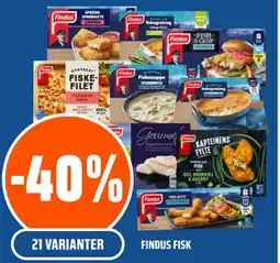 Coop Obs FINDUS FISK tilbud
