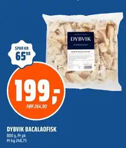 Coop Obs DYBVIK BACALAOFISK tilbud