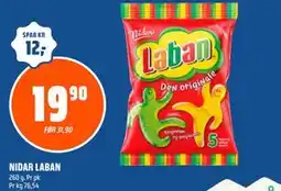 Coop Obs NIDAR LABAN tilbud