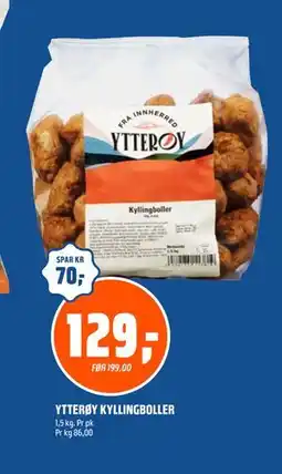 Coop Obs YTTERØY KYLLINGBOLLER tilbud