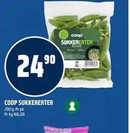 Coop Obs COOP SUKKERERTER tilbud