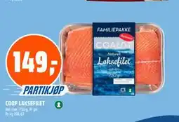 Coop Obs COOP LAKSEFILET tilbud