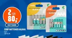 Coop Obs COOP BATTERIER AA/AAA tilbud