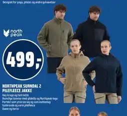 Coop Obs NORTHPEAK SURNDAL 2 PILEFLEECE JAKKE tilbud
